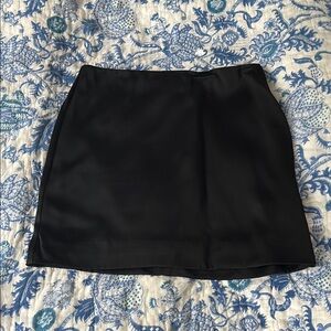 Madewell Black Mini Skirt
